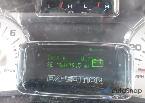 2007 Ford Expedition El Eddie Bauer из США, поврежденный, VIN 1FMFK17537LA33512